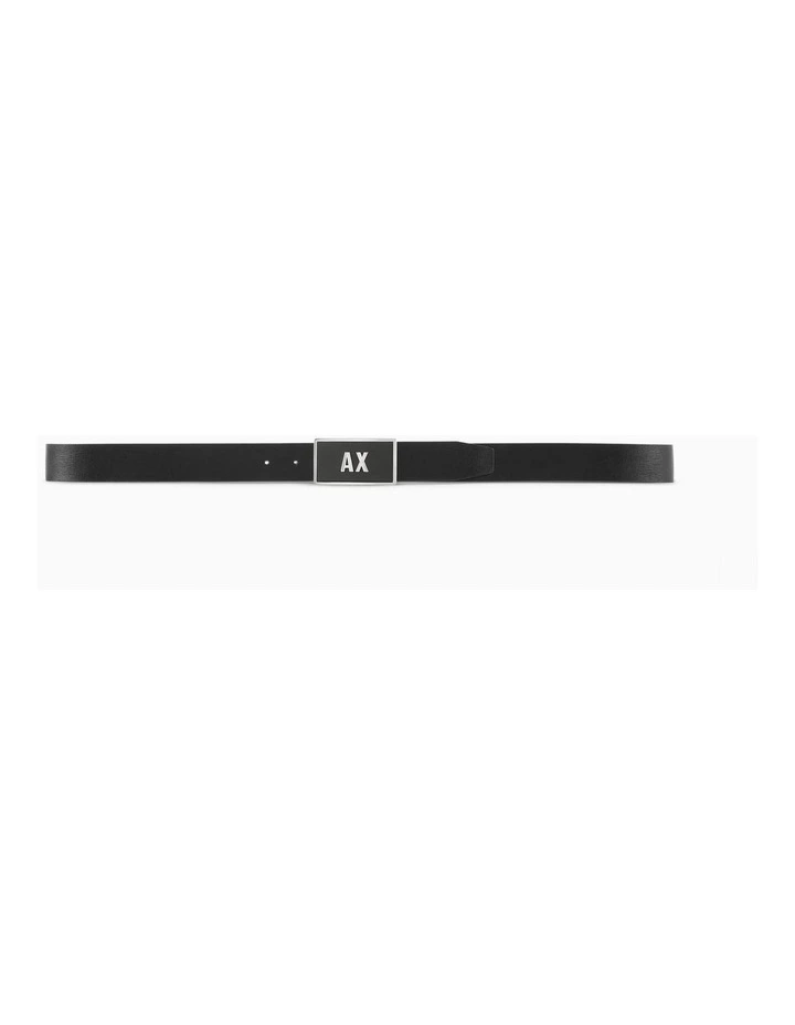 BELT DOUBLE BUCKLE GIFT SET BLACK/NAVY image 1