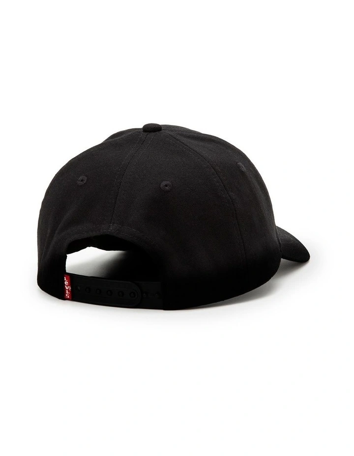 Levi's Housemark Logo Cap in Caviar image 2