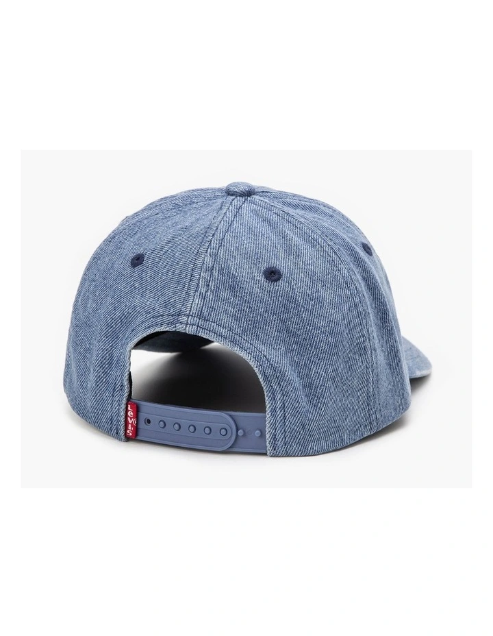 Levis Housemark Logo Cap in Navy Blazer Denim image 2