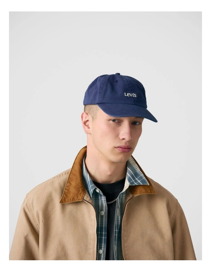 Club Logo Cap in Medieval Blue image 5