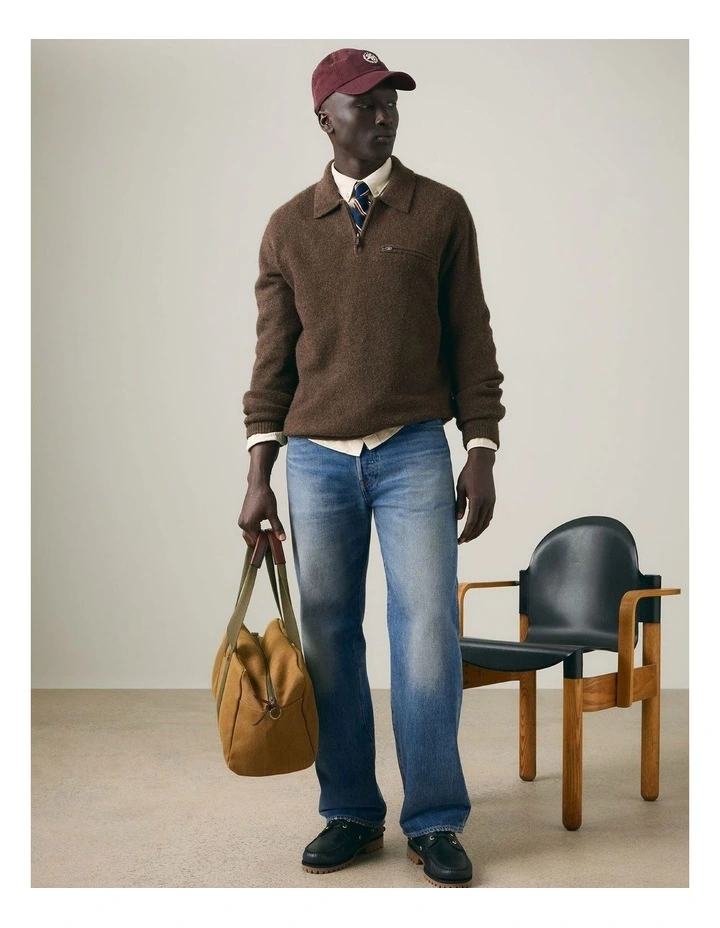 Heritage Duffel Bag in C02015 Bronze Brown image 5
