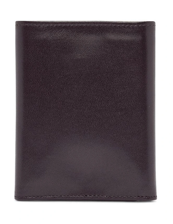 Small Tri-fold Wallet in Chestnut image 1