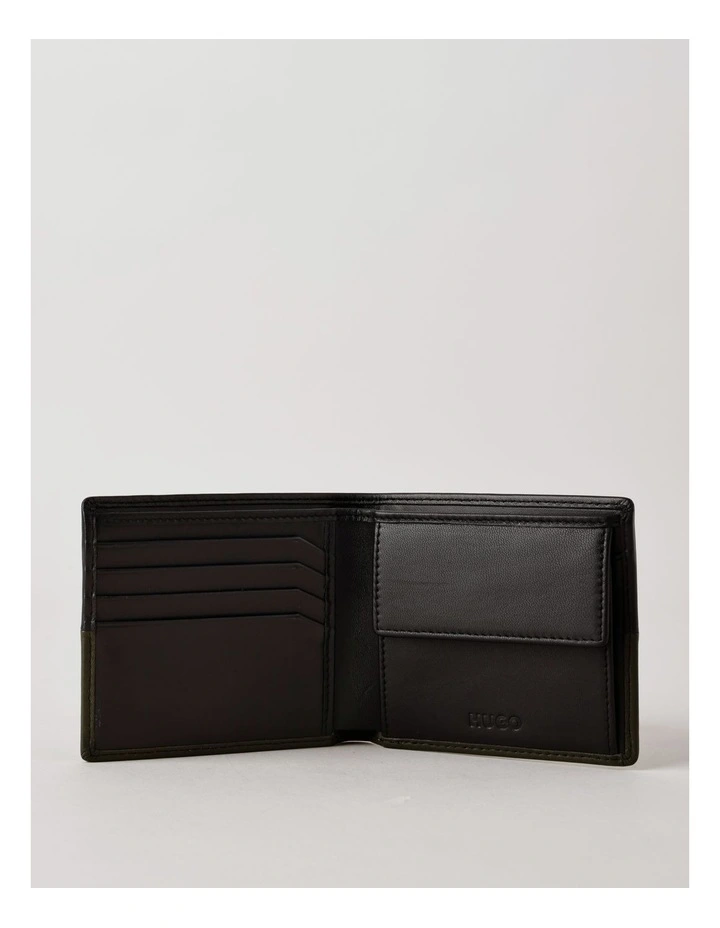 Mett 4CC Coin Wallet in Black image 2