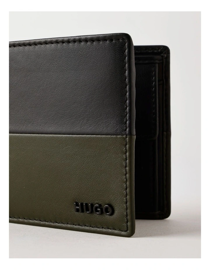Mett 4CC Coin Wallet in Black image 3