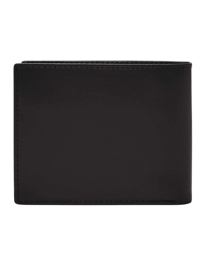 Derrick Wallet With Coin Pocket in Black image 2