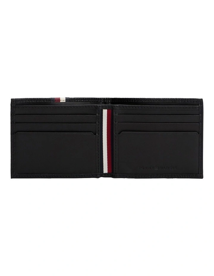Premium Leather Coin Wallet in Black image 2