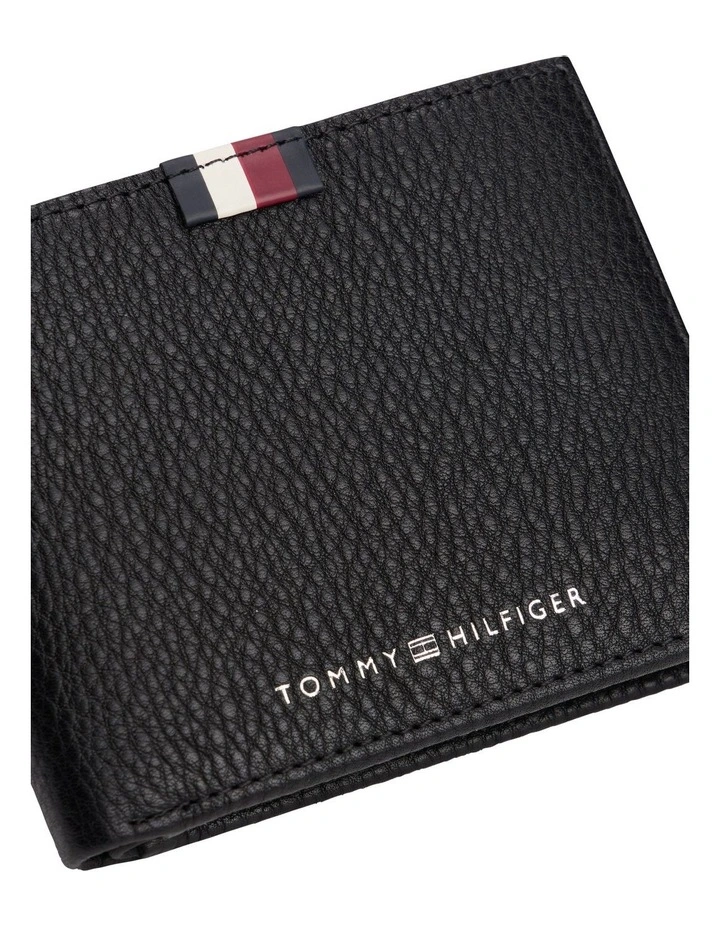 Premium Leather Coin Wallet in Black image 4