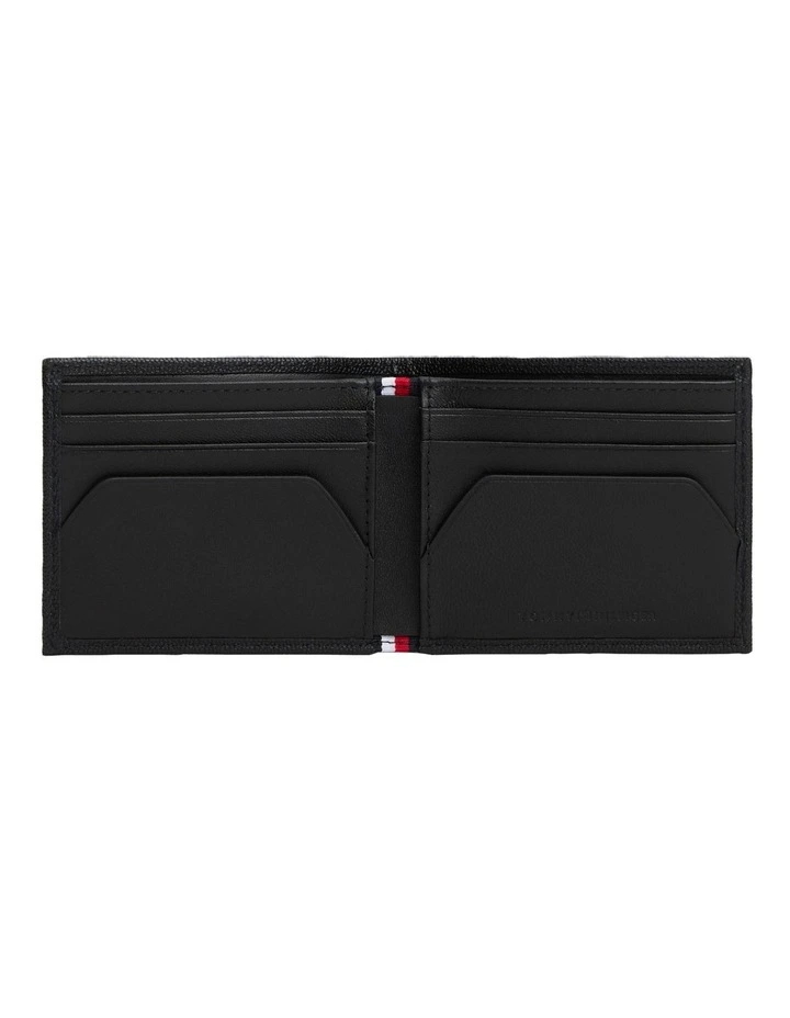 Leather Card Holder And Key Fob Set in Black image 3