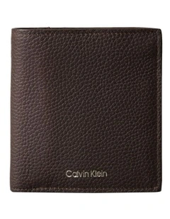 Foil Emboss N/S Slim Billfold Chocolate Martini