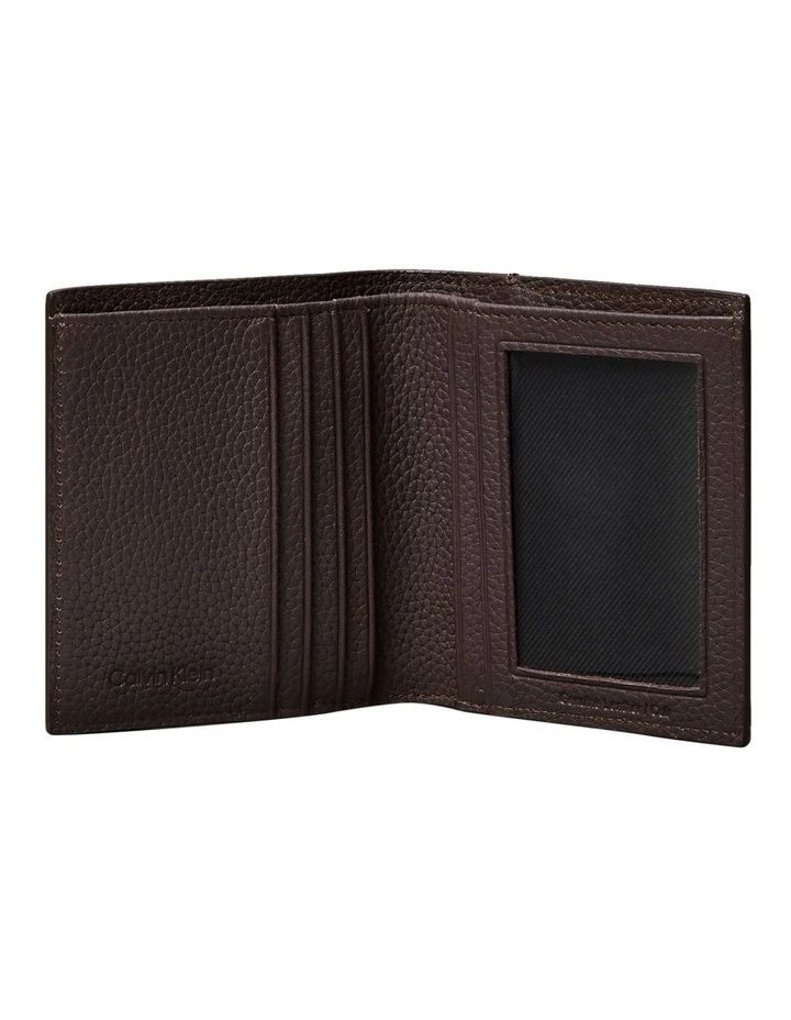 Foil Emboss N/S Slim Billfold Chocolate Martini image 3