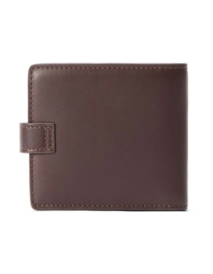 Wallet with pocket and tab in Brown image 3