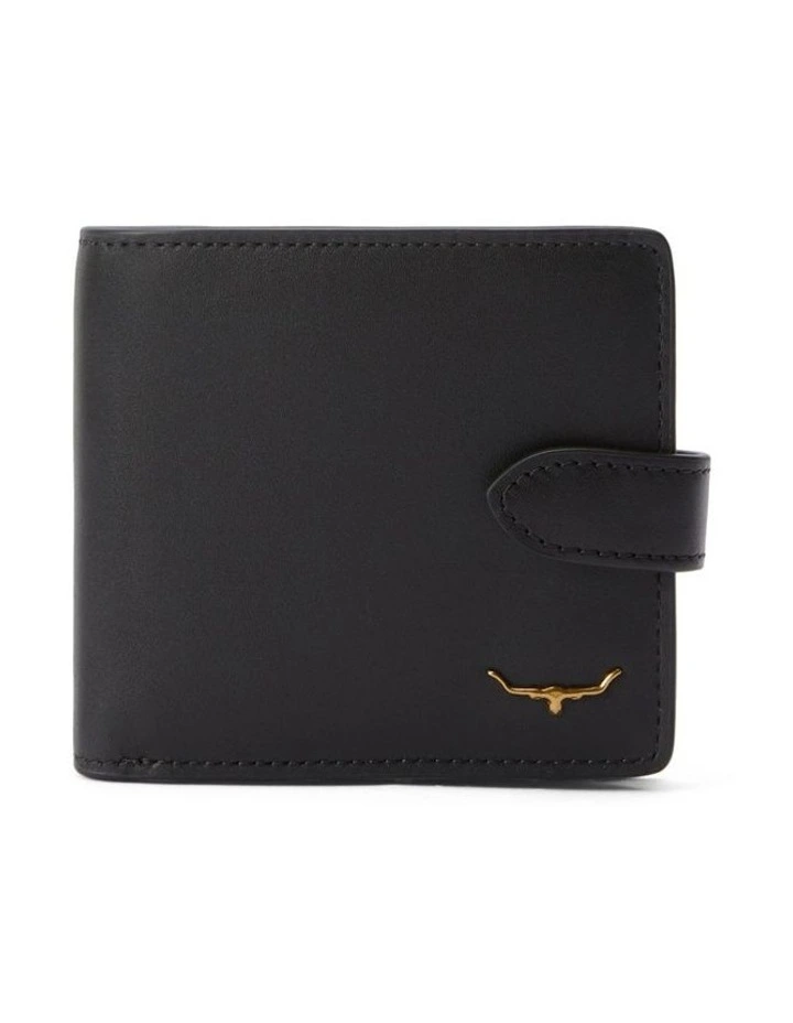 Wallet With Pocket And Tab in Black image 4