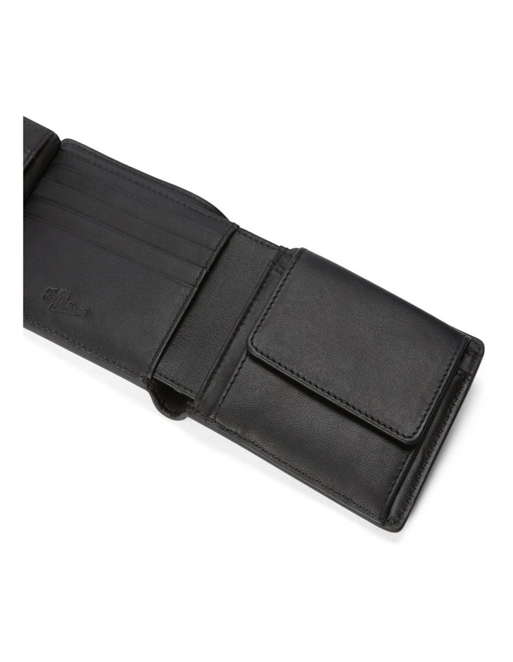 Wallet With Pocket And Tab in Black image 6