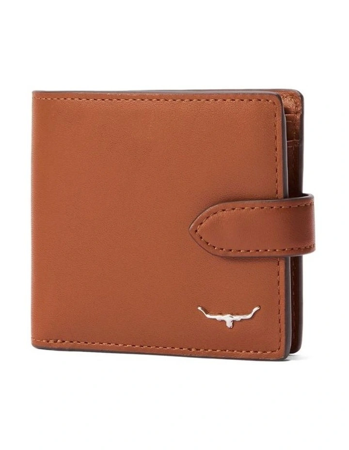 Wallet With Pocket And Tab in Tan image 1