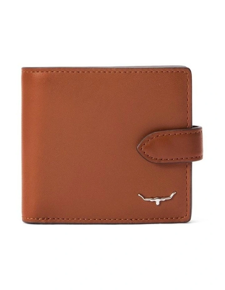Wallet With Pocket And Tab in Tan image 4
