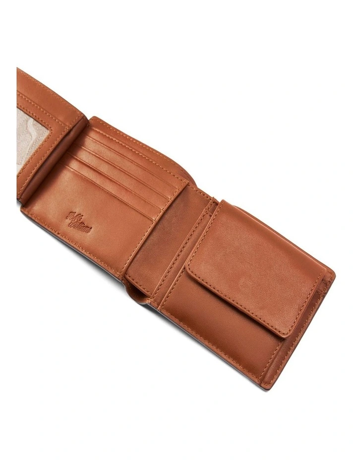 Wallet With Pocket And Tab in Tan image 6