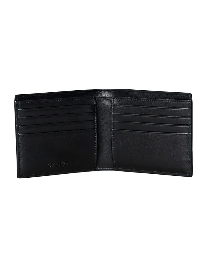 Raised Ew Bill Fold Wallet Black image 3