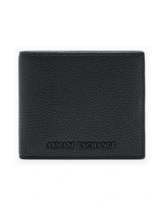 Madrid Bifold Coin Pocket Wallet in Black