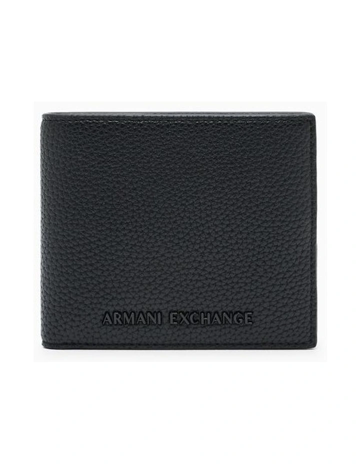 Madrid Bifold Coin Pocket Wallet in Black image 1