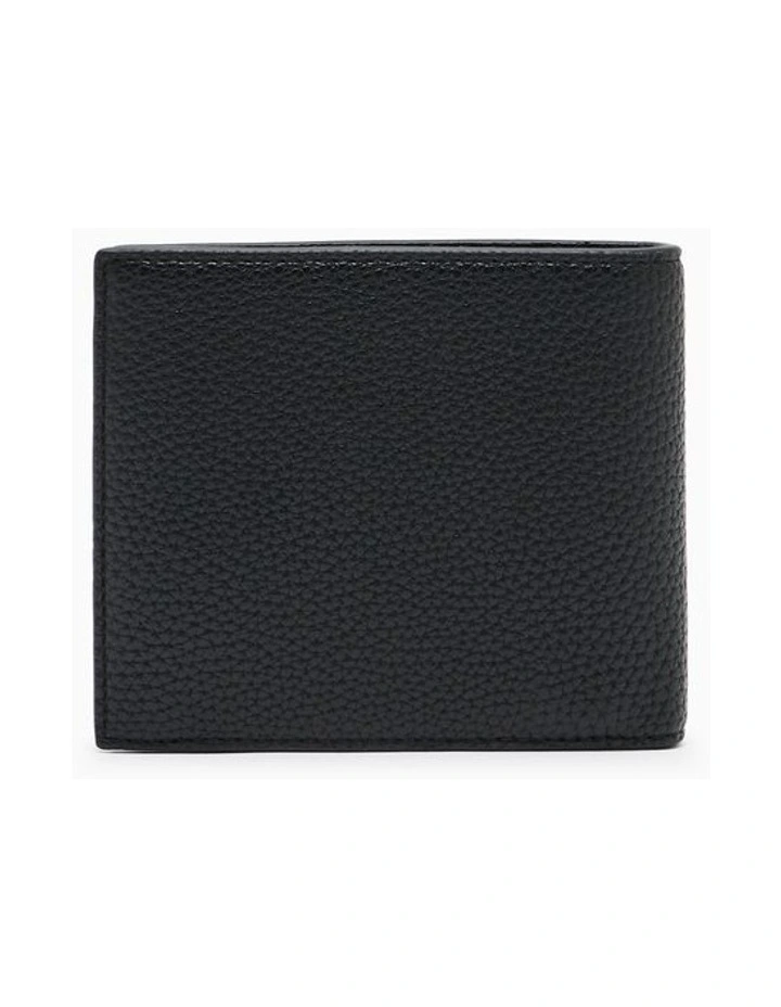Madrid Bifold Coin Pocket Wallet in Black image 2