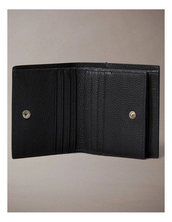 Foil Embossed Logo Trifold Wallet with Card Case image 2