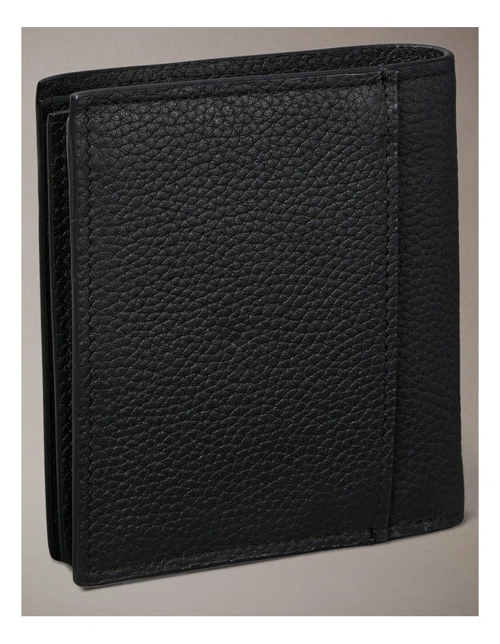 Foil Embossed Logo Trifold Wallet with Card Case image 4