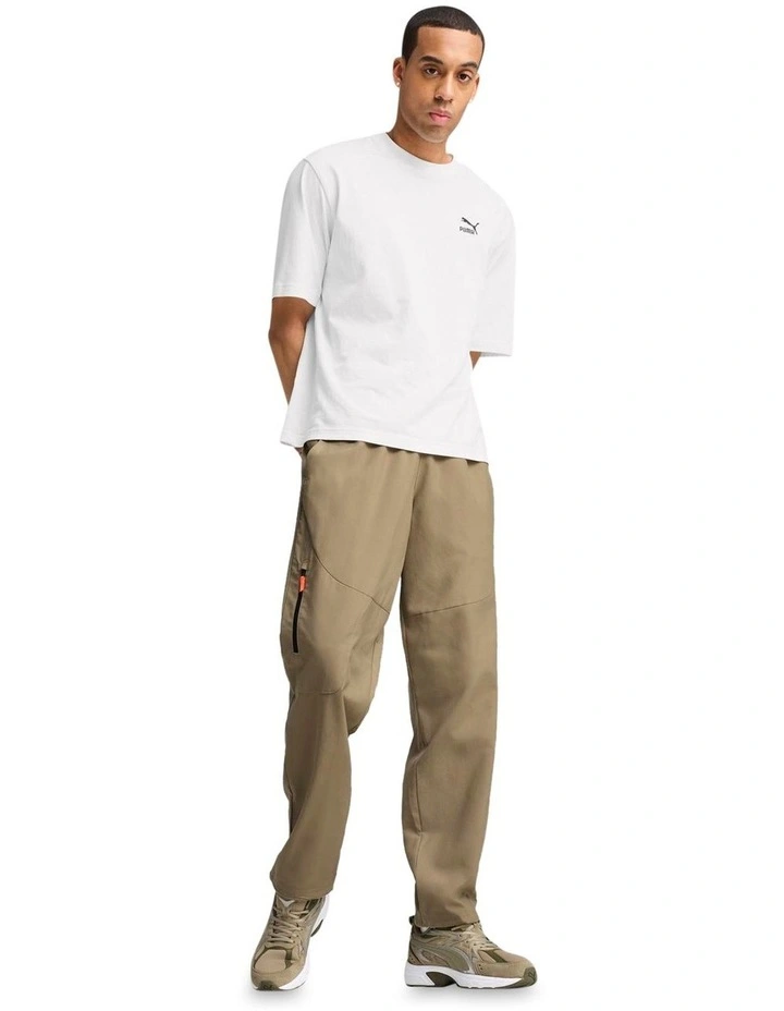 Cargo Woven Pants in Brown image 5