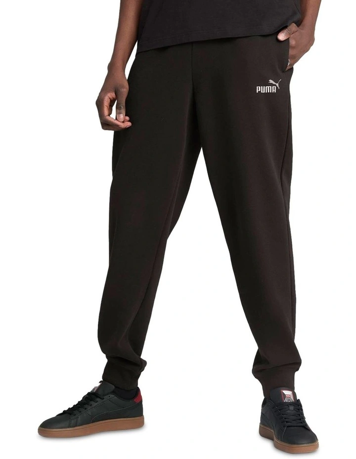 Ess 2 Color No.1 Fl Cl Logo Sweatpants in Black image 1