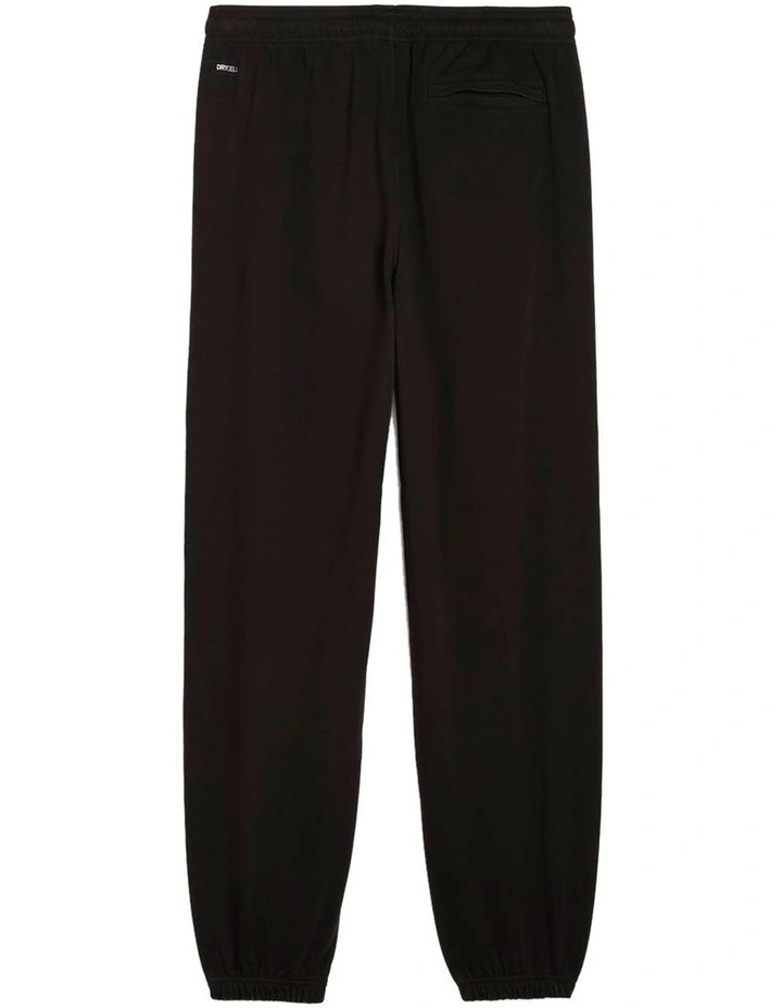 M Graphic French Terry Jogger in Black image 5