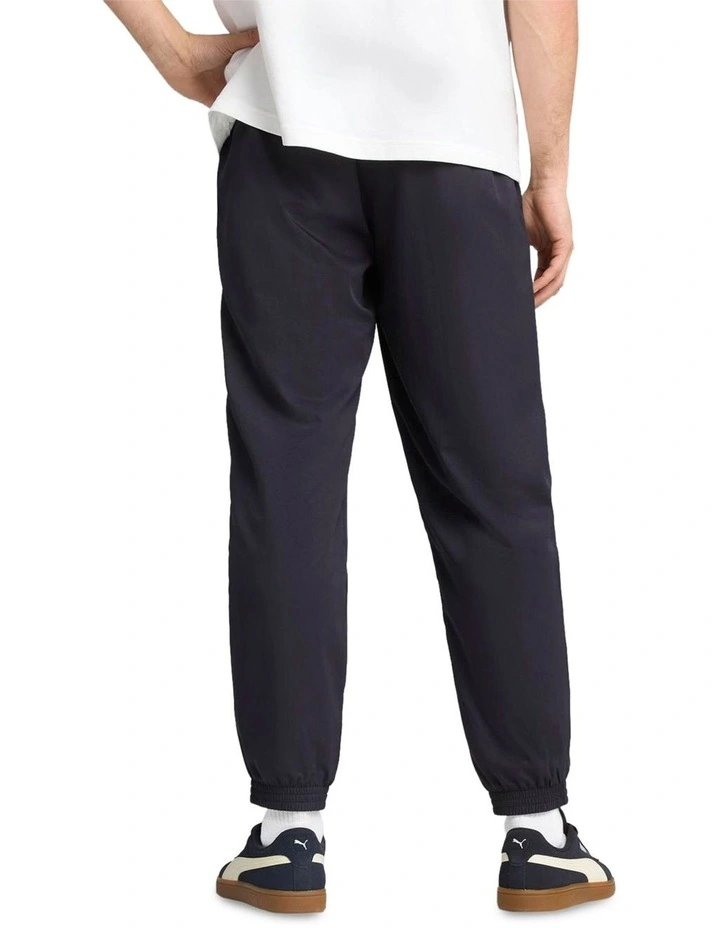 Essential Cat Logo Woven Pants in Blue image 2