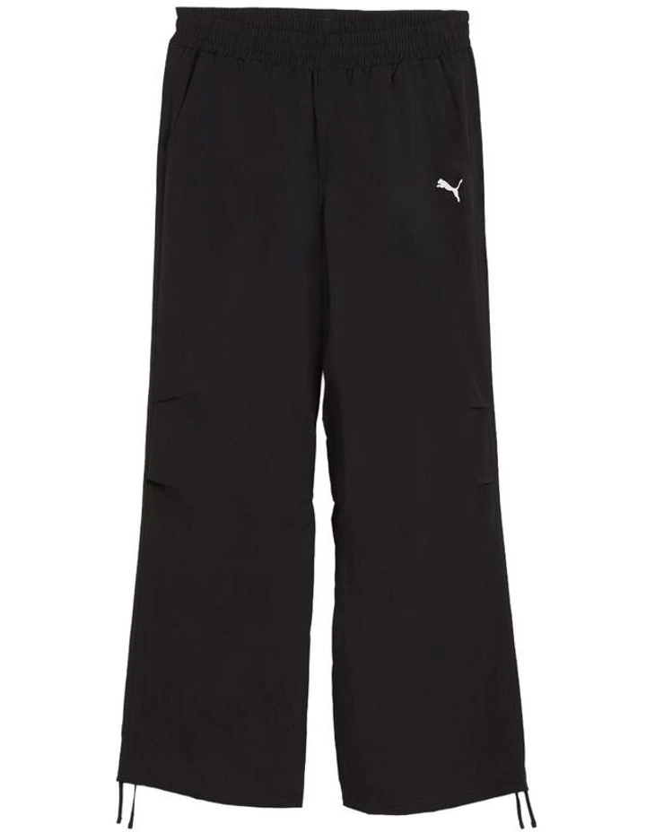 Wardrobe Ess Oversized Parachute Pants Wv Op in Black image 4