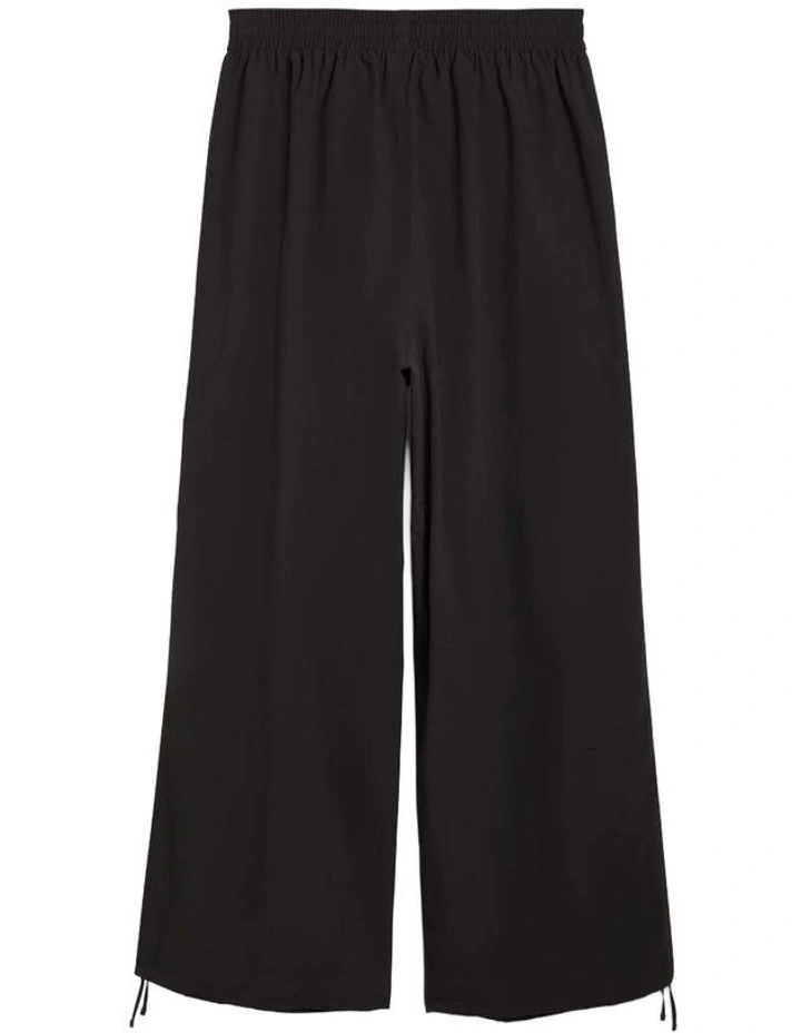 Wardrobe Ess Oversized Parachute Pants Wv Op in Black image 5