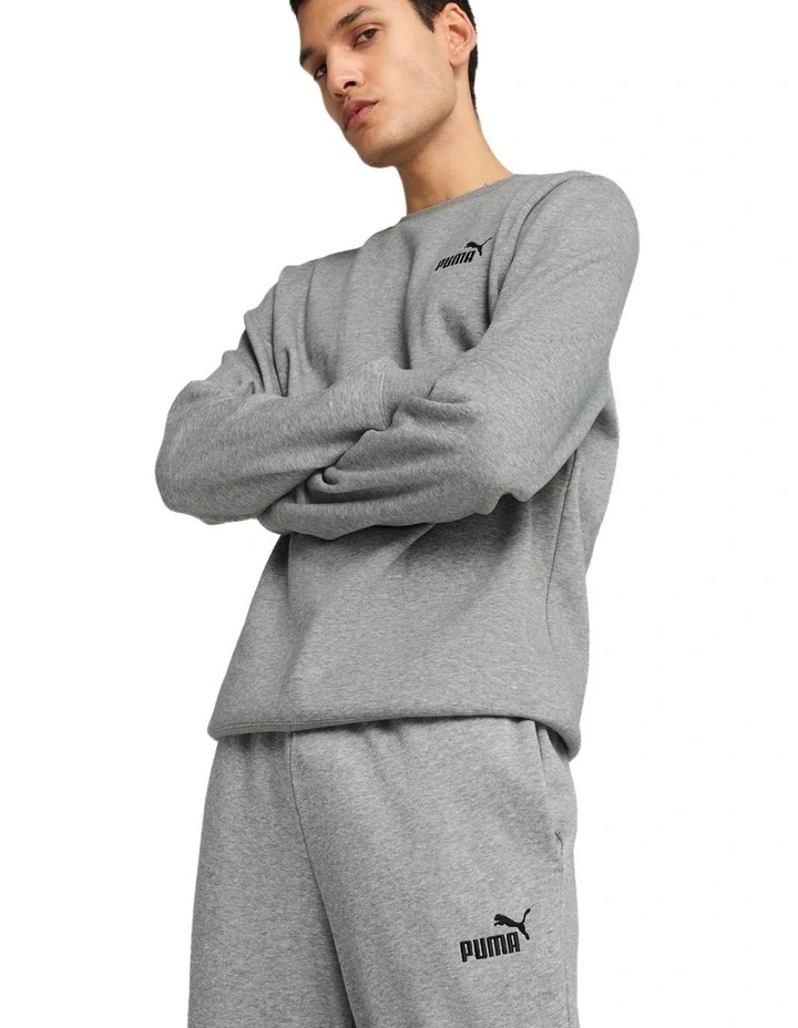 Ess No. 1 Logo Sweatpants in Medium Grey Heather image 3