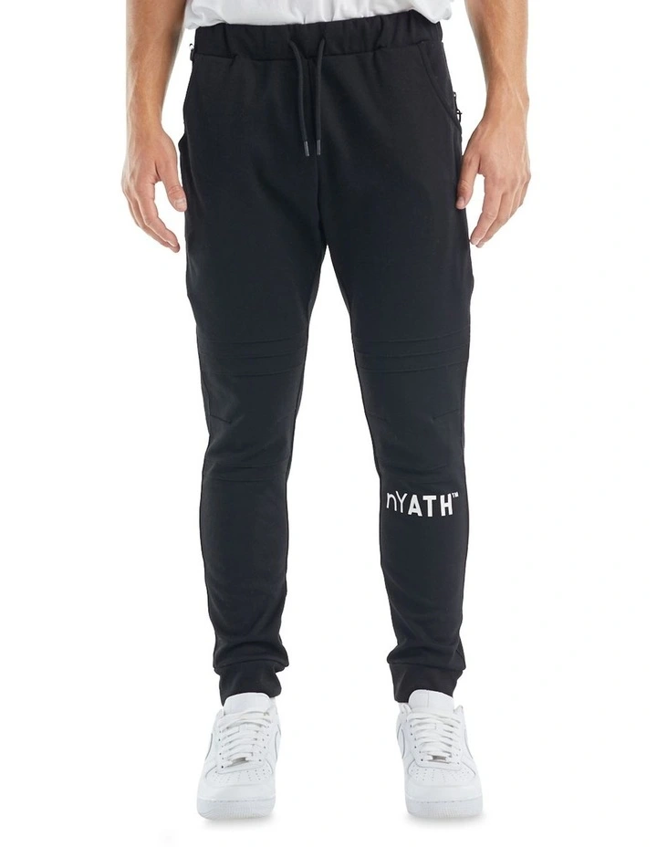 The State Trackpant in Black image 1