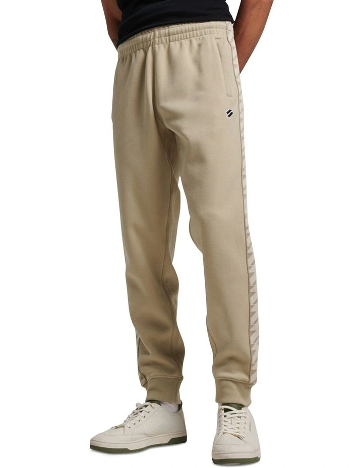 Code Tape Track Pant in Explorer Sand image 1