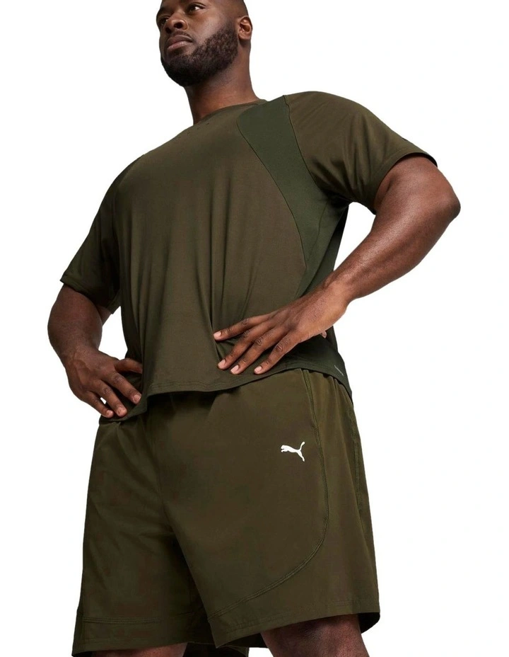 Flex 7 Woven Shorts in Dark Olive image 1