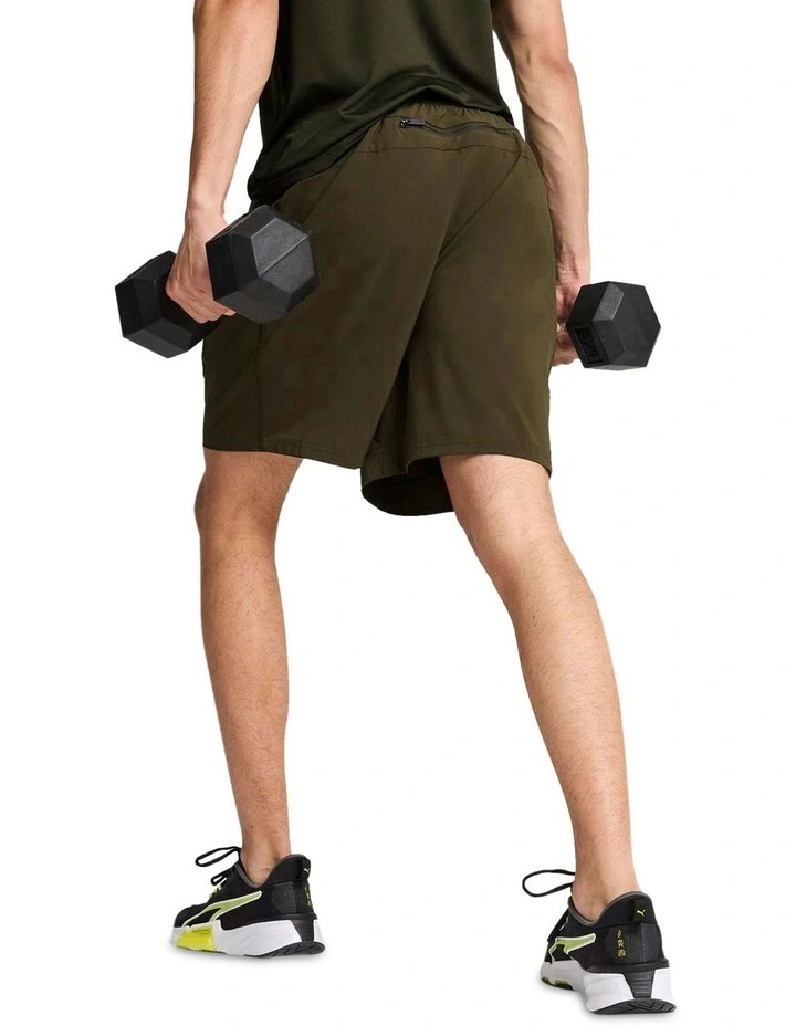 Flex 7 Woven Shorts in Dark Olive image 2