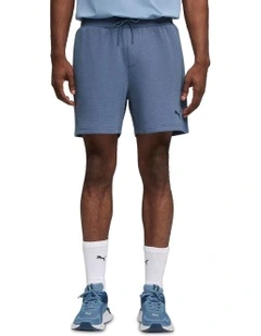 M Cloudspun 5 Branded Short in Blue