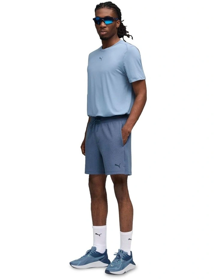 M Cloudspun 5 Branded Short in Blue image 3