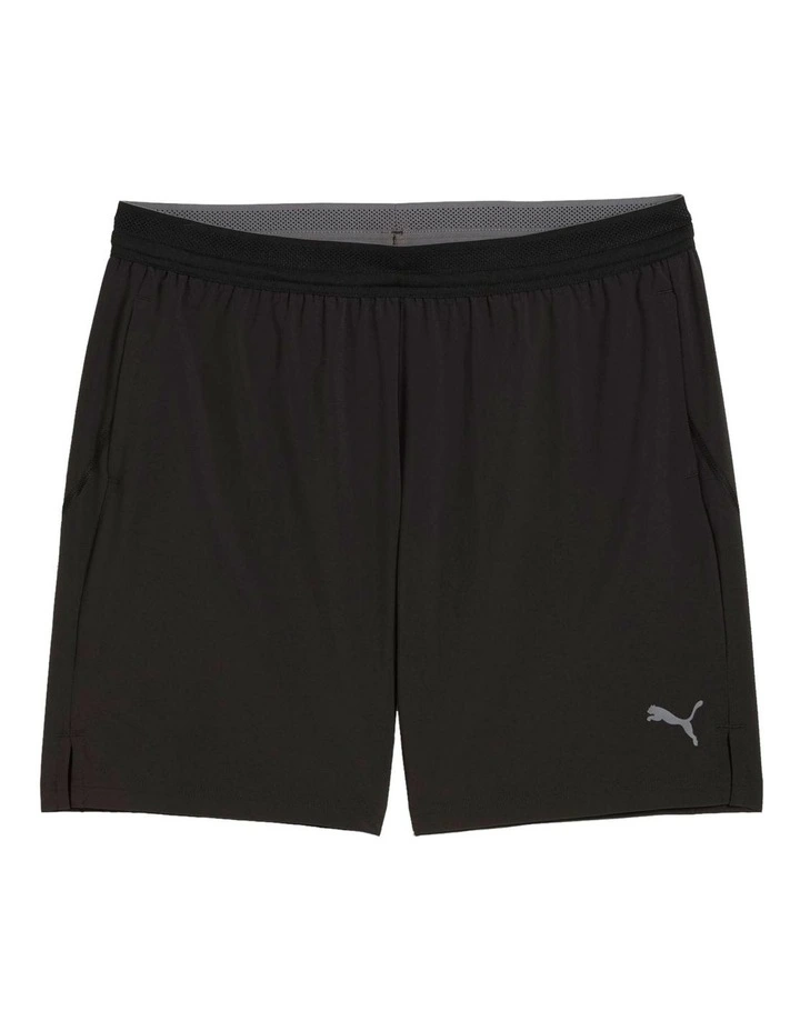 M Tech Training Stretch Woven Shorts 5 inch in Black image 5