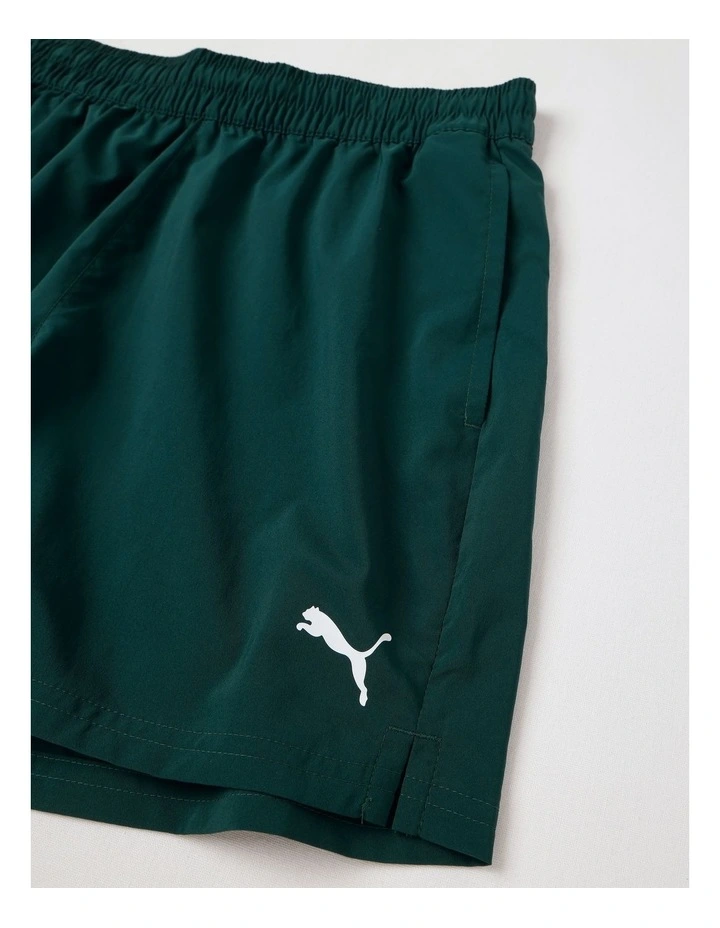 M Tad Essentials 5 Woven Shorts in Green image 2