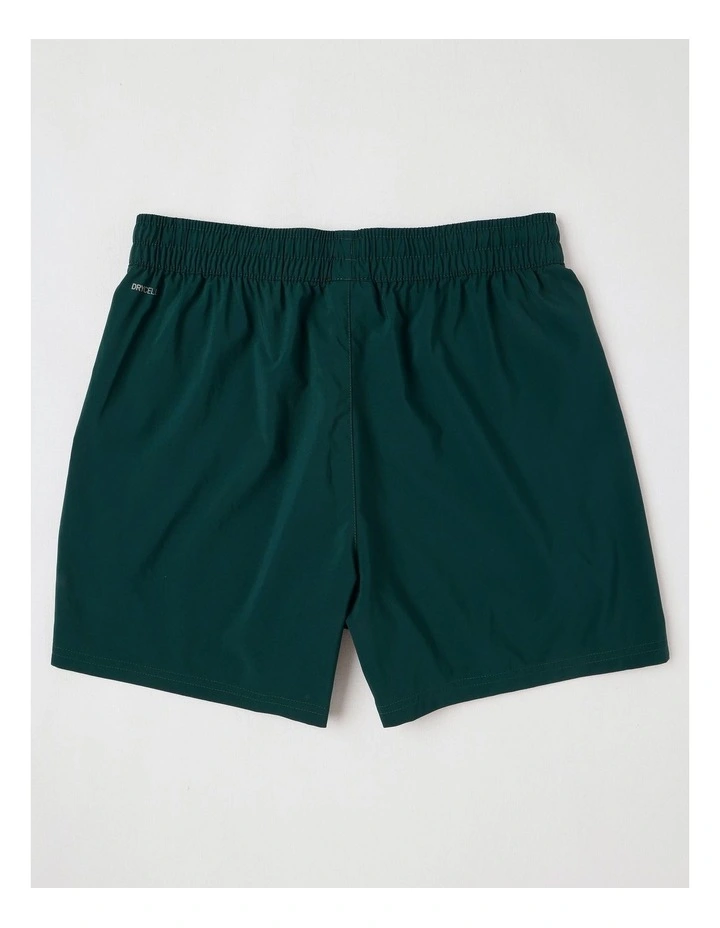 M Tad Essentials 5 Woven Shorts in Green image 3