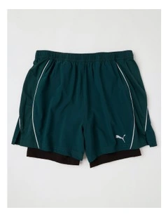 M Run Velocity 2 In1 Short in Green