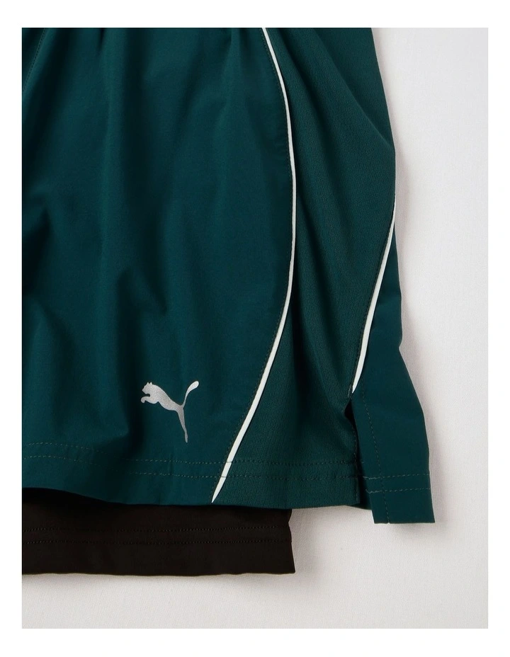 M Run Velocity 2 In1 Short in Green image 2