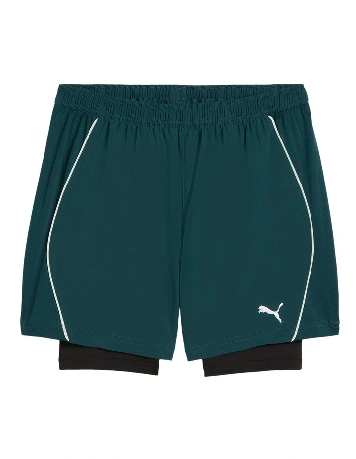 M Run Velocity 2 In1 Short in Green image 5