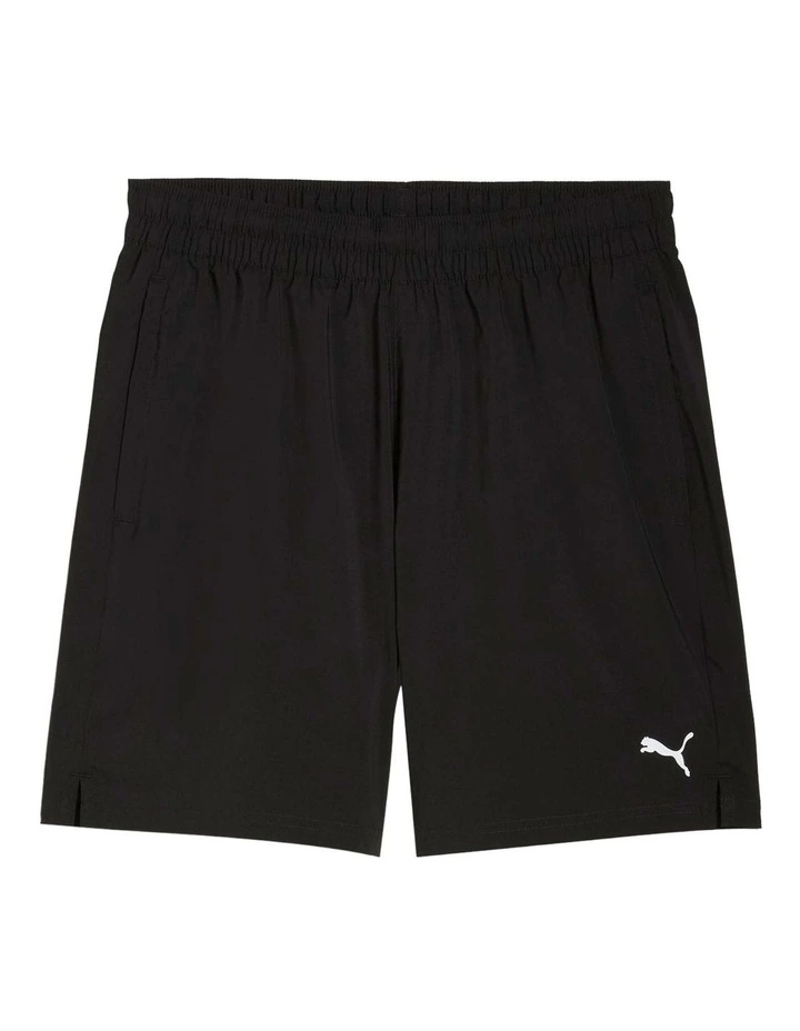 M Tad Foundations Woven Shorts With Zip Pockets 7" in Black image 4
