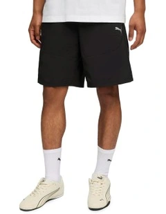 Woven Shorts 8 in Black