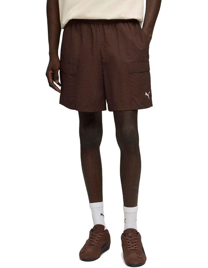Wardrobe Ess Relaxed Cargo Shorts 6 Wv in Brown image 1