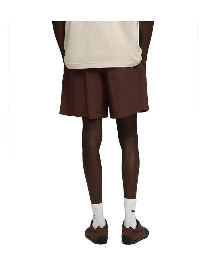 Wardrobe Ess Relaxed Cargo Shorts 6 Wv in Brown image 2