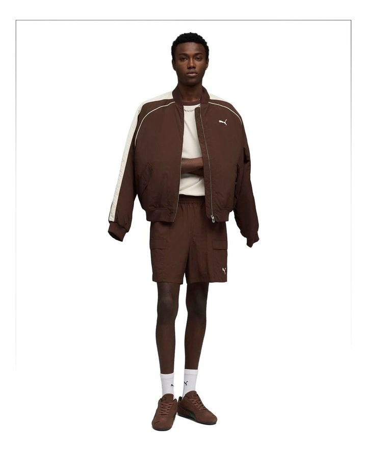 Wardrobe Ess Relaxed Cargo Shorts 6 Wv in Brown image 3